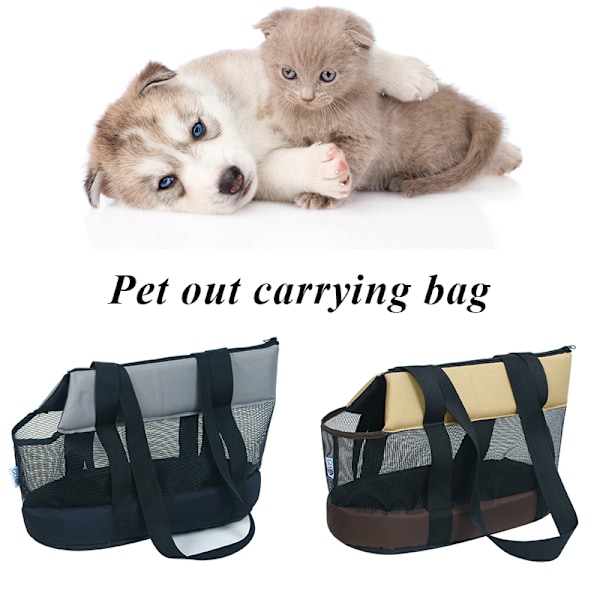 Pet Oxford tygväska black M