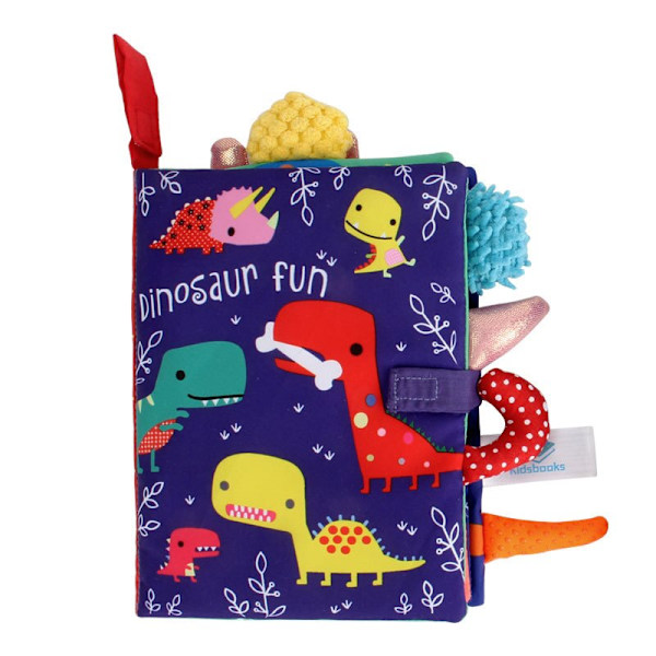 Børnebøger Baby Early Learning Legetøj Rivende Hale Cloth Book Dinosaur 18.5*15*3cm