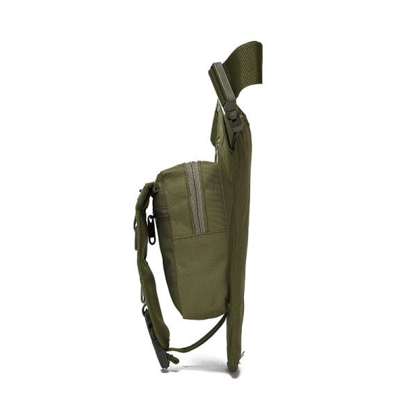 Vandtæt bjergbestigning multifunktion udendørs taktisk taske khaki 15*10*28cm