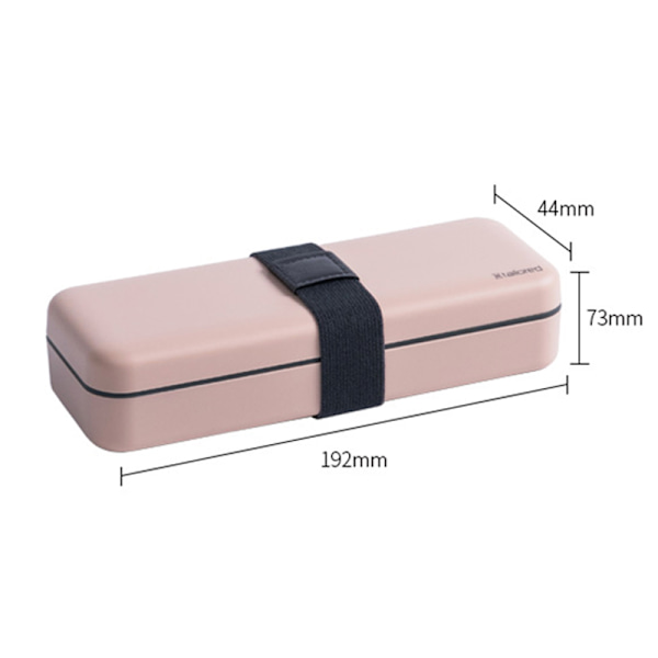 DIY Kläder Handarbete Förvaring Hushållssylåda pink 192*73*44mm