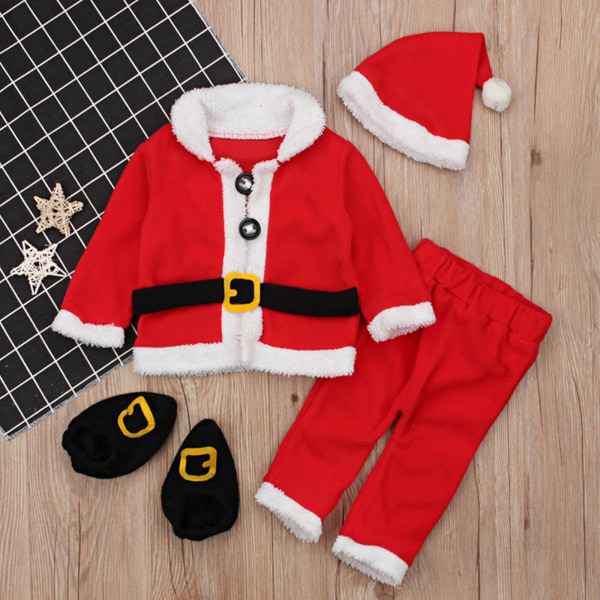 Julkläder Baby Vinterkläder Set 100cm