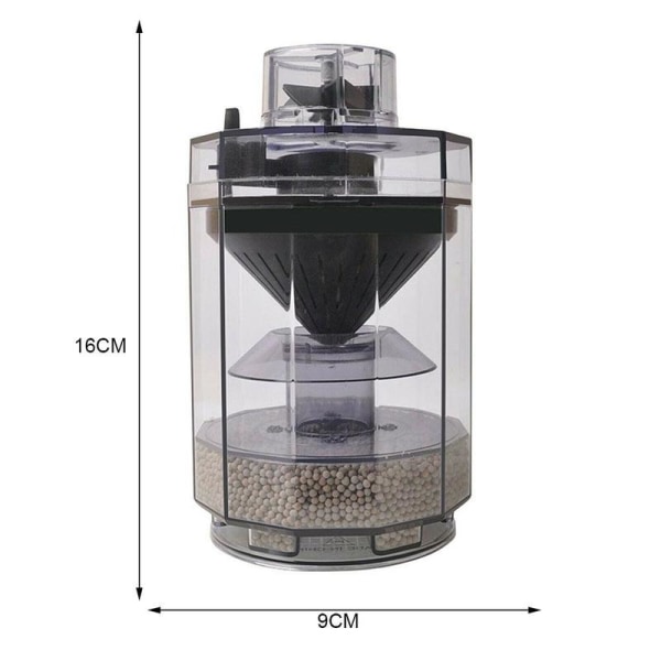 Helautomatisk suguppsamlare för fiskpall gray 16x9x9 cm