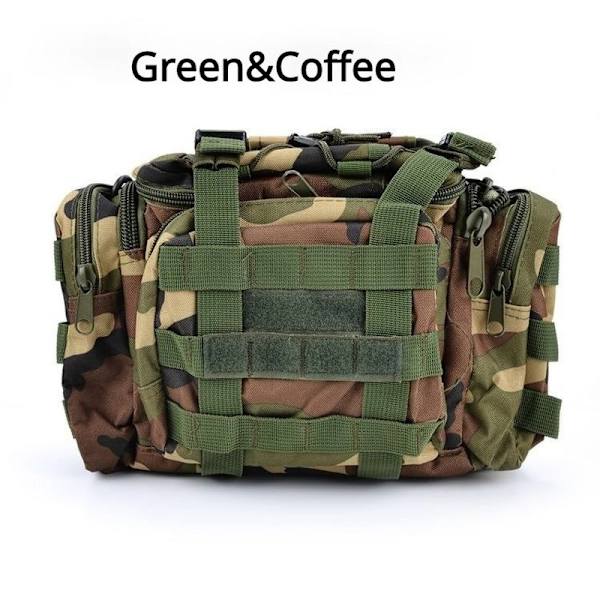 Utomhus Canvas Vattentät Fiske Lure Box Tactical Package armygreen