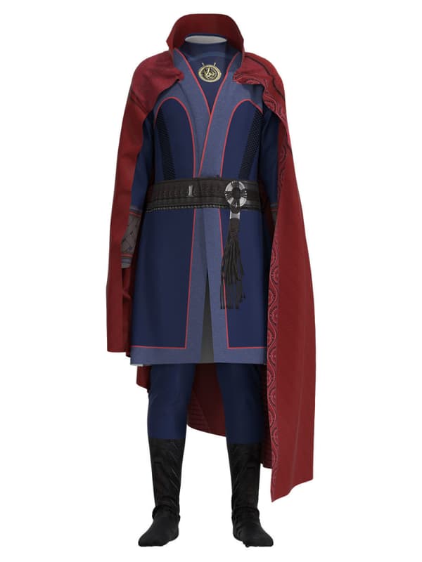 halloween marvel doktor konstiga cosplay kostym 170cm