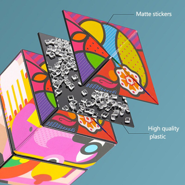 Infinite Flip Rubik's Cube Vuxenleksaker för barn Variety of life