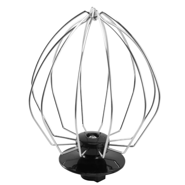 Rustfrit stål Wire Pisk Mixer Tilbehør Kage Ballon Piskeris silver