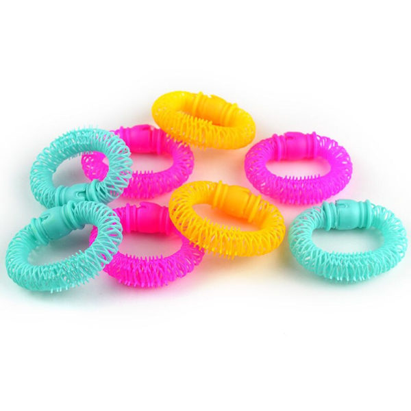 Hiusten kihartaja Hair Donuts Hiusten muotoilu Roller Barber Bendy Curls colorful 8pcs