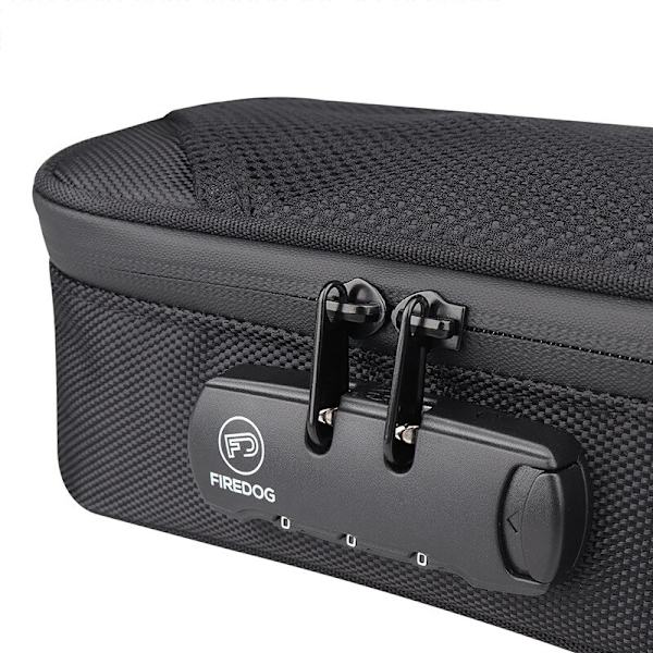 Portable Pipe Deodorant Bag Hushållsförvaring black
