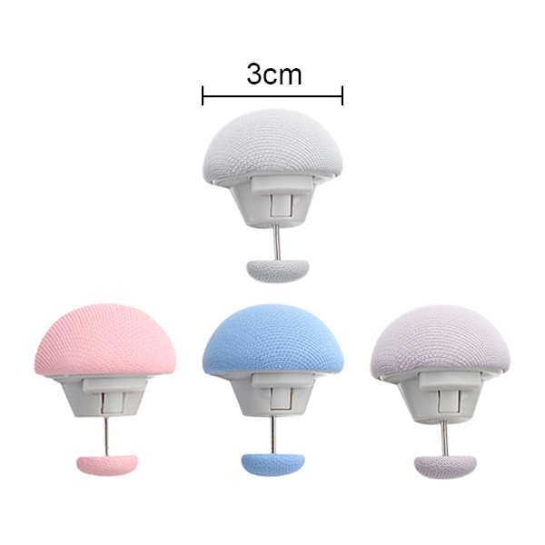 Fastener Clip Anti-Slip tæppespænder Fixator Grippere gray 4pcs