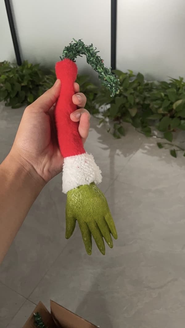 Christmas Green Monster Älg Grinch Christmas Tree Set Party 1pc