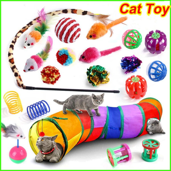 Cat Toy Pet Leksaker Tunnel Interactive Indoor Toy A style