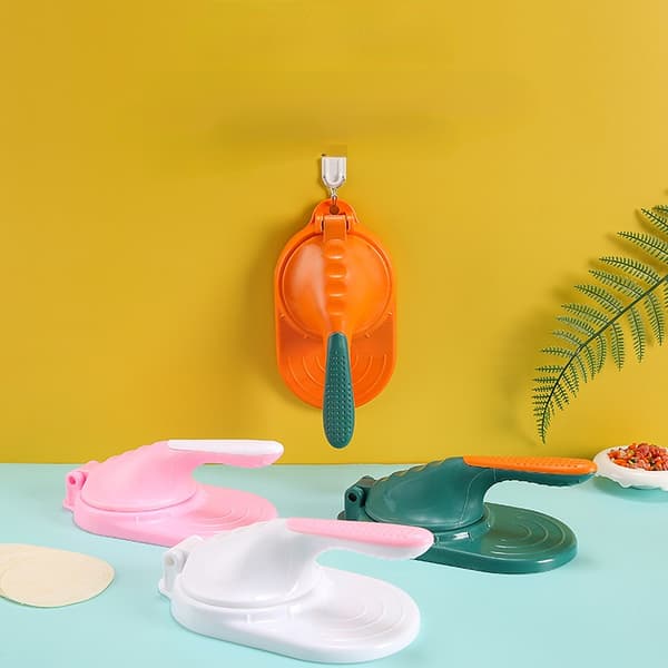 Dumpling Wrapper Artefact Dumpling Crust Tool Tee-se-itse Maker orange 24x11cm