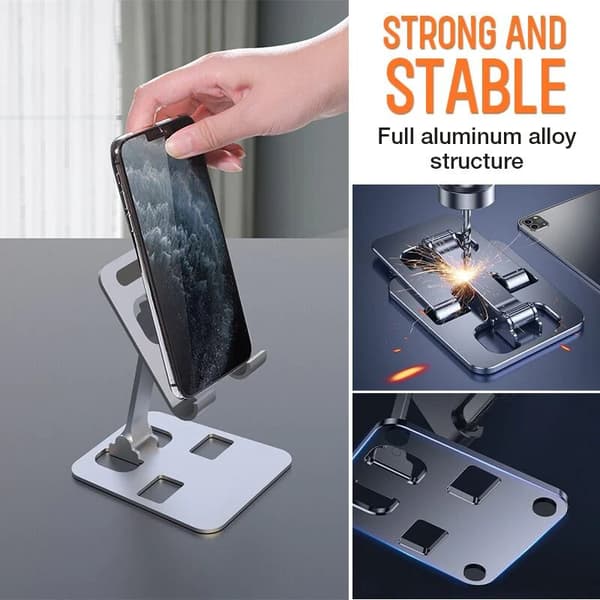 Foldet Justerbar Aluminiumslegering Holder Notebook Tablet Stand red 135*85*25mm