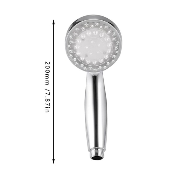 Automatisk farveskiftende LED regnbrusersprøjte 1pc