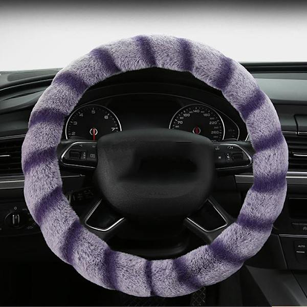 Bilratdæksel Plys vinter Komfortabel Hold varm red 38cm(diameter)