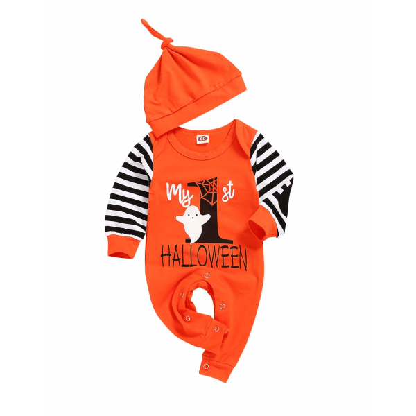 Halloween Baby Pumpkin Onesie orange 100cm