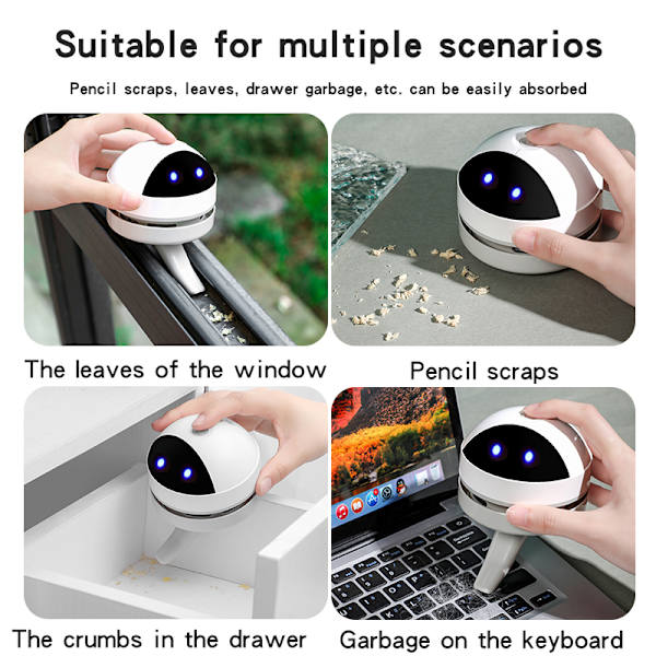 Mini Desktop Automatisk Panda Cleaning Eraser 1pc