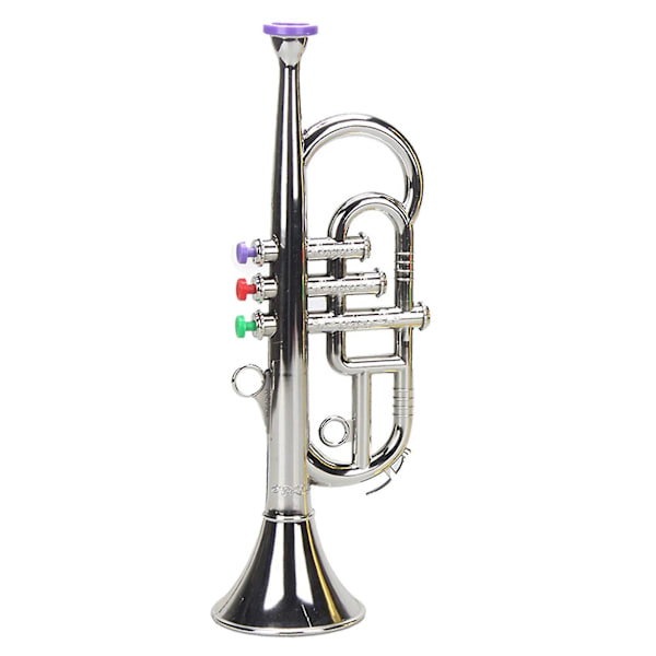 Trumpet 3 Toners Musikblåsinstrument för barn leksak