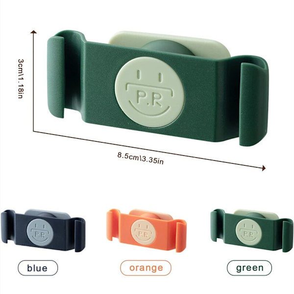 Power Krok Dataledning Lagring Eltrådsfäste green 4pcs