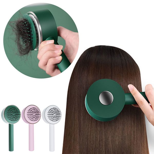 Fleeciness curl luftkudde massera en kam green