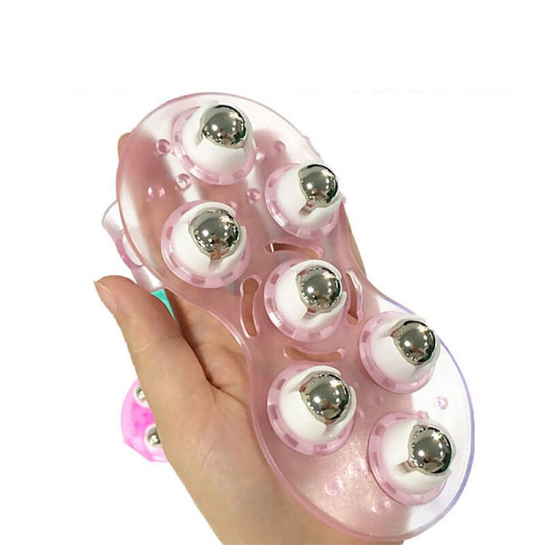 Roller Ball Body Massage Handske Anti-celluliter Muscle Relax pink 160*80*28mm