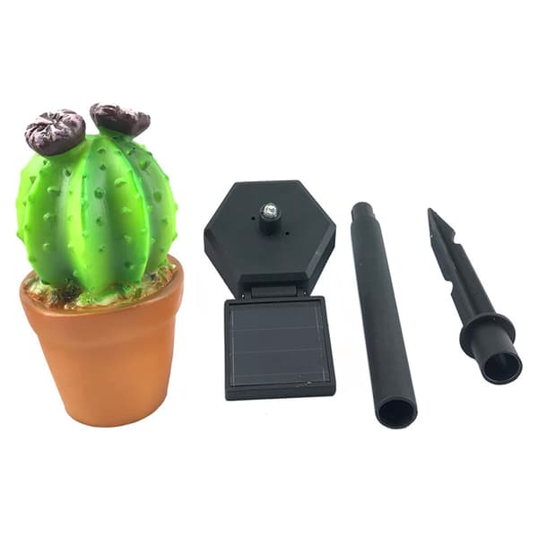 Havelyssensor Kontrollys Cactus LED Solar Light Pineapple