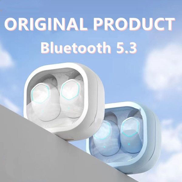 Trådlösa Bluetooth 5.3 hörlurar Sport hörlurar Headset blue