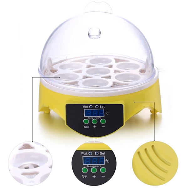 Mini Eggs -hautomokone EU plug