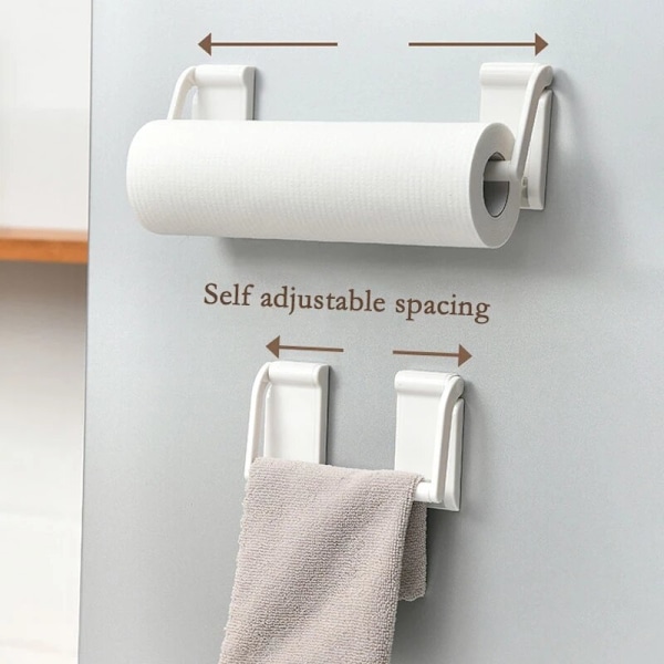 Creative Paperipyyhe-jääkaapin magneettilevyteline white 4.5*9cm