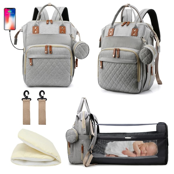 Multifunktionell ryggsäck för utomhusbruk dark grey