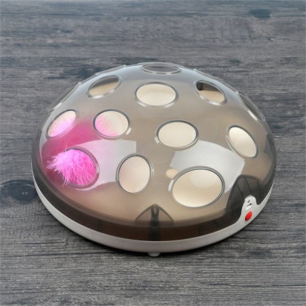 Uppladdningsbara Maglev studsande hoppande kattspelkomplex pink diameter 24.5 * 10.5cm