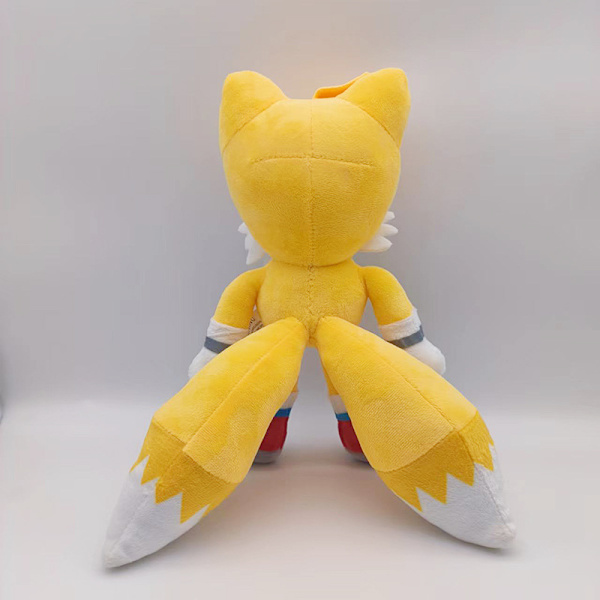 Shadow Sonic plyschdocka Söt mjuk, fylld plyschpresent för barn yellow