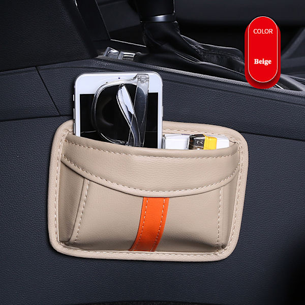 Auto ta emot ett case multi-funktion klistra typ beige