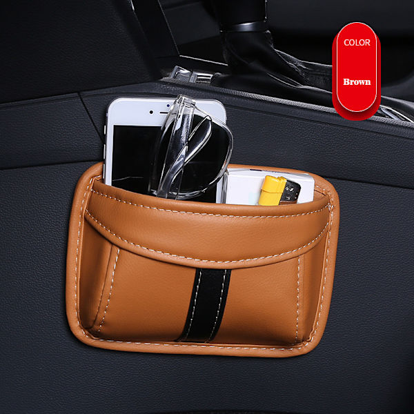 Auto ta emot ett case multi-funktion klistra typ brown