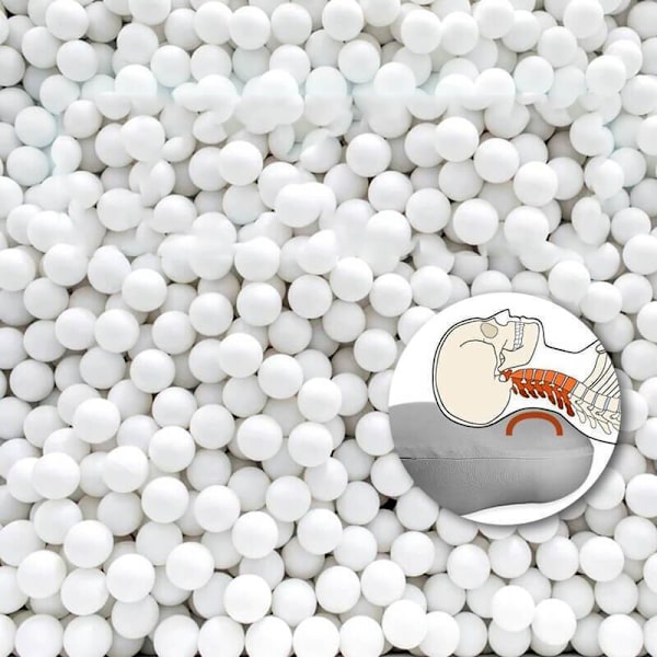 Body Massager Allround Sömnkudde Sleeping Memory Foam white 48*29*13cm