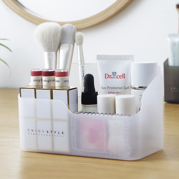 Desktop Make Up Smykker Opbevaringsboks Diverse Container transparent without grid