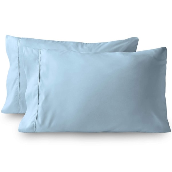 2kpl Tyynyliina Kiinteä Pure Color Paksu Puuvilla Polyesteri Case Ultra Pehmeä Sleep Tyynyliina ZT007-28-1pc Queen-51X76CM