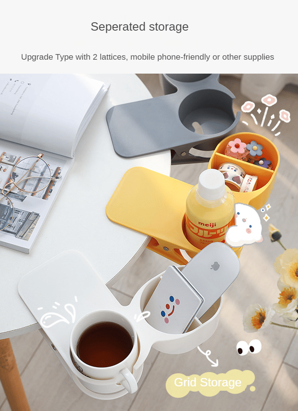 Mugghållare för kaffedryck Desktopförvaring yellow 19.8*10*4.5cm