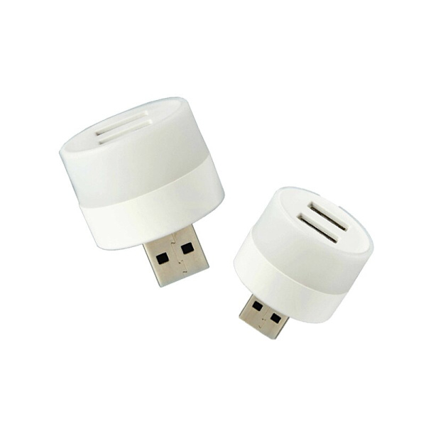 Pluggljus power för nödljus white light