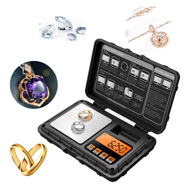 Mini bärbar digital elektronisk våg 1pc