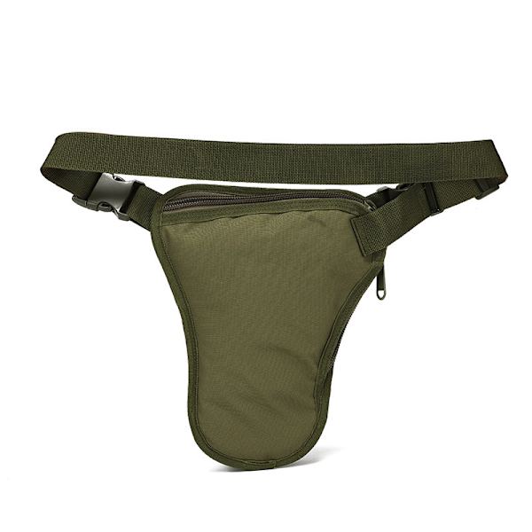 Vandtæt bjergbestigning multifunktion udendørs taktisk taske army green 15*10*28cm