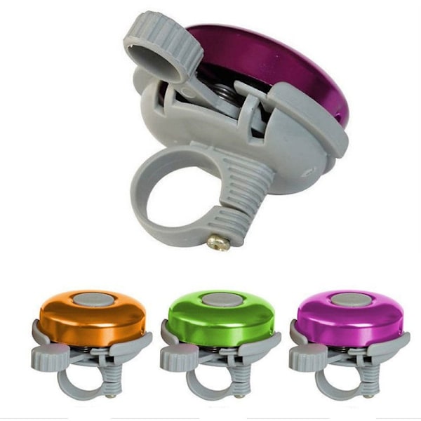 Mountain Road cykelhorn ljudlarm metallring purple diameter 5cm
