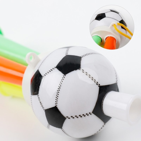 Trumpetti Creative Toys Football Small Speaker Horn Urheilupelit clorful 2pcs