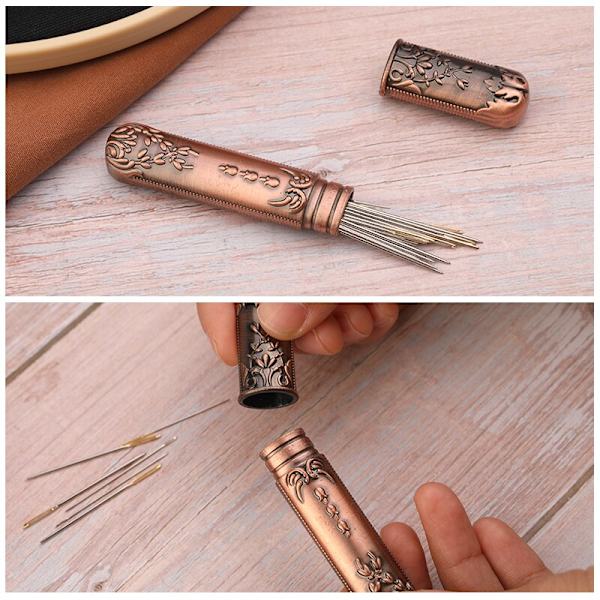 Retro Sax Set Vintage Style Craft sömnad red copper