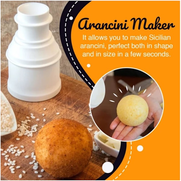 DIY Bento-form til risbolde white round