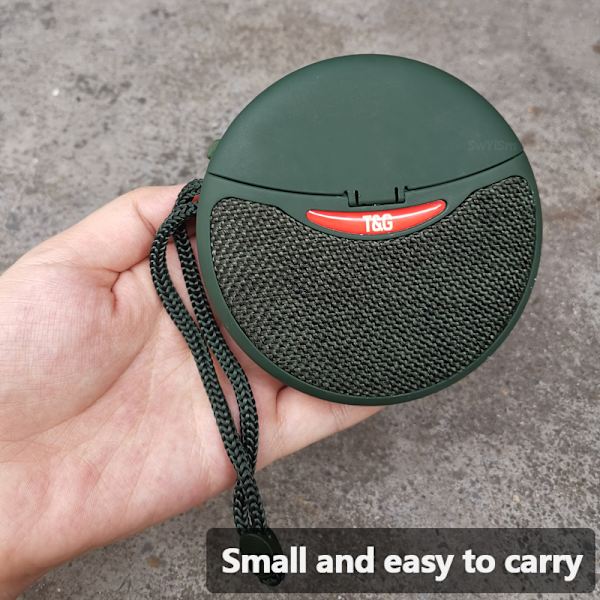 Mini trådlöst bluetooth ljudhögtalare headset red