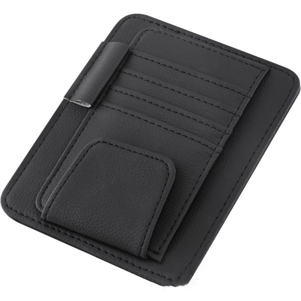 Bil Solskydd Multi-Pocket Auto Interiör Tillbehör Fick Bil Dokument Förvaring Påse Pennhållare beige