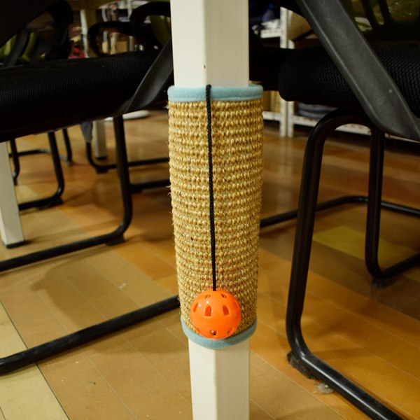 Cat Scratcher Sisal Mat Board Cat Scratch Claw Sharpener circle blacket 24.5*831.5cm