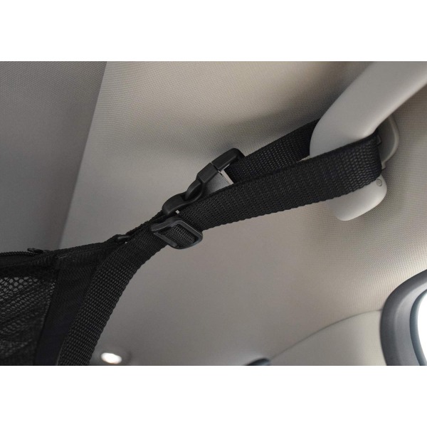Bil Loft Opbevaring Net Tag Justerbar Rejse Opbevaringspose black large
