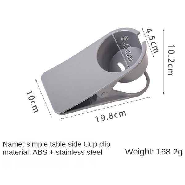 Kaffe Drik Kopholder Desktop Opbevaring upgaded-black 19.8*10*4.5cm